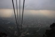 Looking over Bogota, Colombia